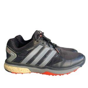 Adidas Adipower Boost Golf Shoes Men’s 10 White Black Q46926 Waterproof‎ Spikes